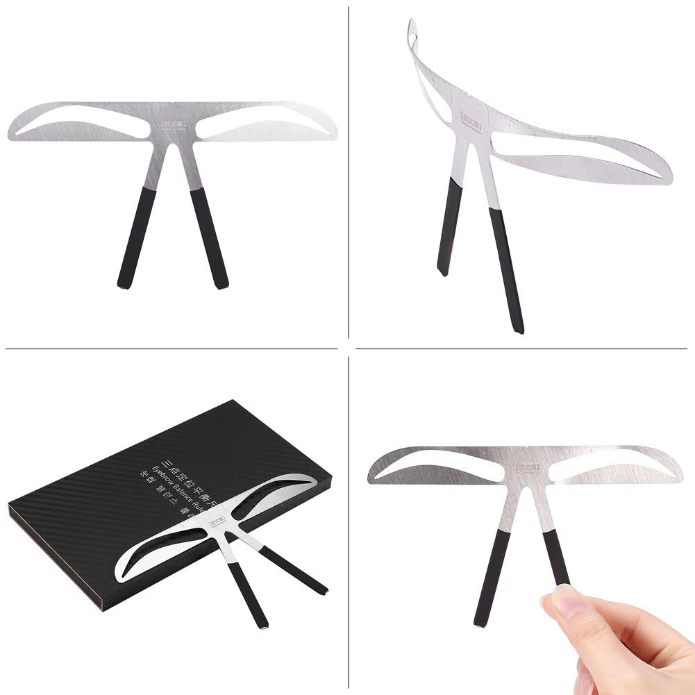 Eyebrow Ruler Stencil,Eyebrow Ruler Eyebrow Measure Balance Extension Ruler Eyebrow Shape Stencil European Style