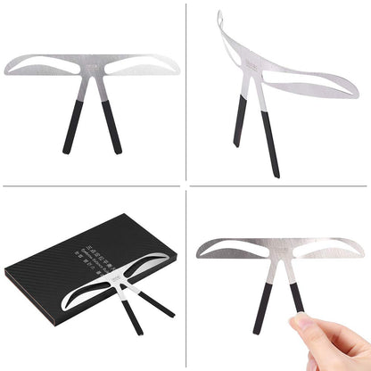 Eyebrow Ruler Stencil,Eyebrow Ruler Eyebrow Measure Balance Extension Ruler Eyebrow Shape Stencil European Style