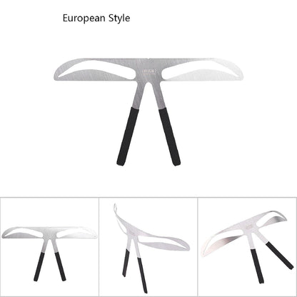 Eyebrow Ruler Stencil,Eyebrow Ruler Eyebrow Measure Balance Extension Ruler Eyebrow Shape Stencil European Style